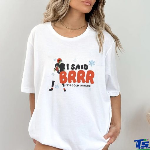 I Said Brrr It’s Cold In Here T Shirt