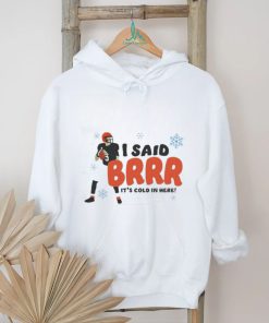 I Said Brrr It’s Cold In Here T Shirt