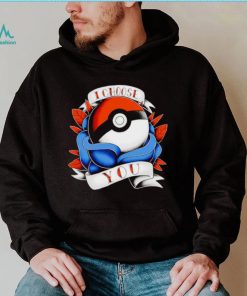 I choose you vintage Ball Tattoo Pokémon shirt