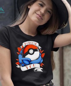 I choose you vintage Ball Tattoo Pokémon shirt