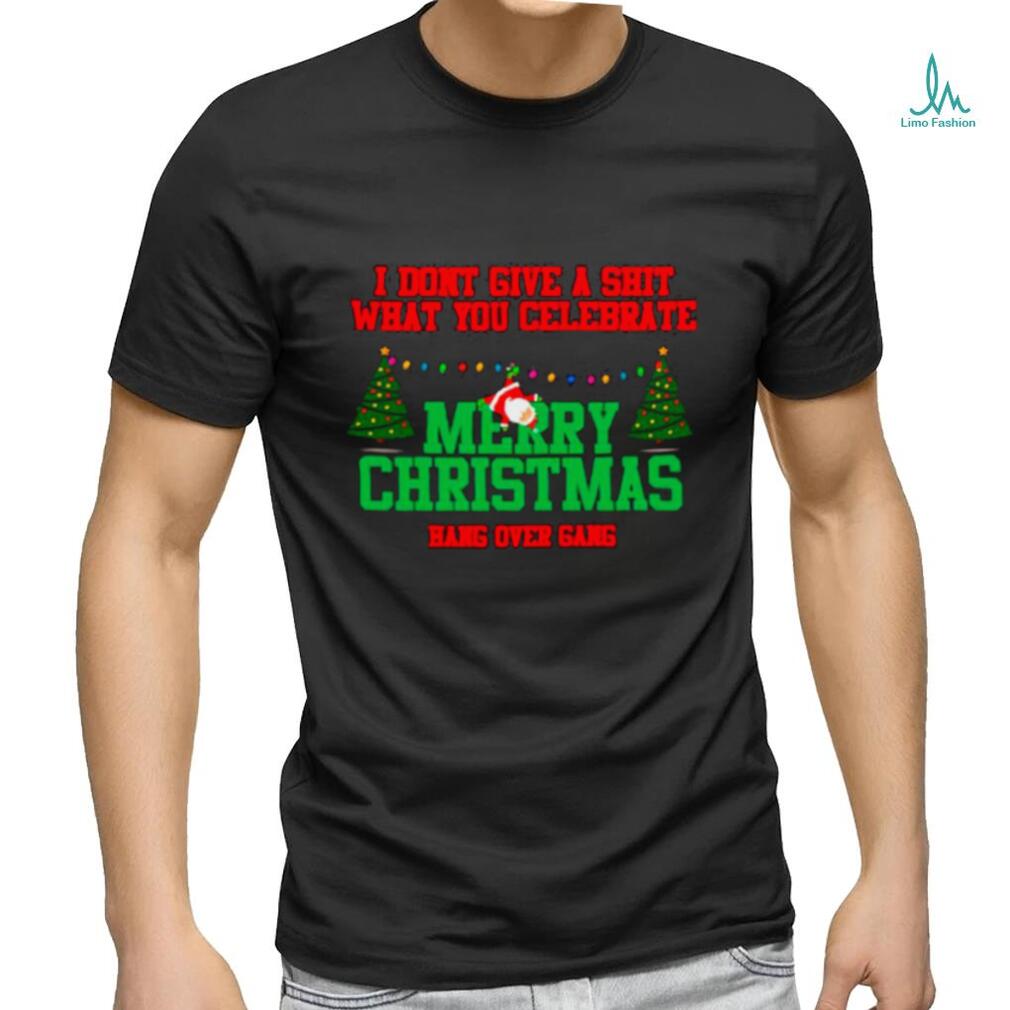 I don’t give a shit what youcelebrate merry Christmas shirt I don’t give a shit what youcelebrate merry Christmas shirt
