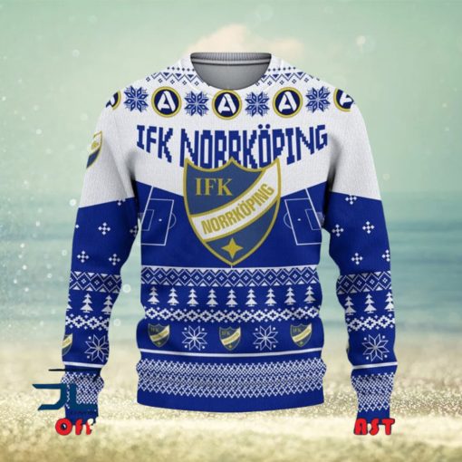 IFK Norrköping Allsvenskan Sweden Ugly Sweater Christmas