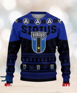 IK Sirius Fotboll Allsvenskan Sweden Ugly Sweater Christmas