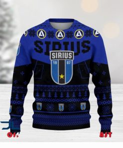 IK Sirius Fotboll Allsvenskan Sweden Ugly Sweater Christmas