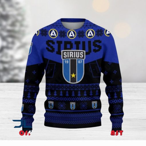 IK Sirius Fotboll Allsvenskan Sweden Ugly Sweater Christmas