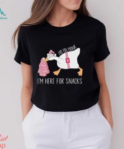 I'M Here For Snacks Chrismas Shirt