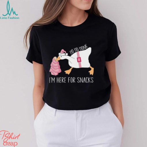 I’M Here For Snacks Chrismas Shirt