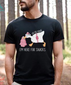 I'M Here For Snacks Chrismas Shirt