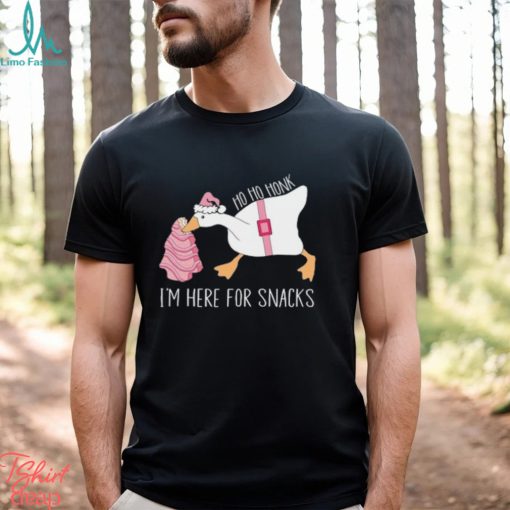 I’M Here For Snacks Chrismas Shirt