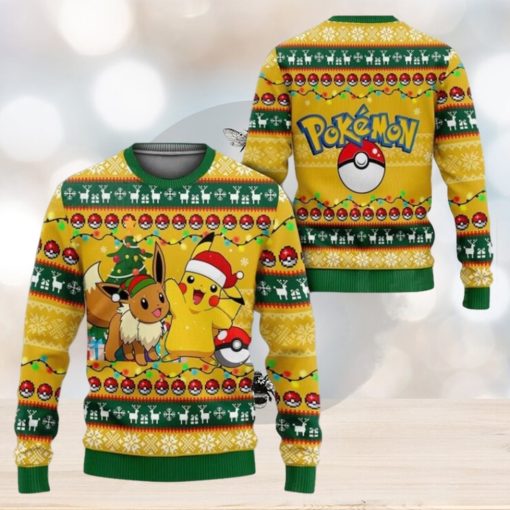 Iconic Monster Duo Ugly Christmas Sweater