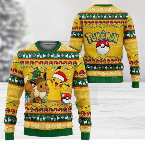 Iconic Monster Duo Ugly Christmas Sweater