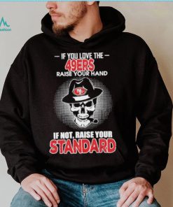 If you love the San Francisco 49ers raise your hand if not raise your standard shirt