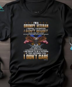 I'm A Grumpy Veteran I Served I Sacrificed Classic T Shirt