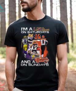 I’m A LSU Tigers On Saturdays And A Idaho State Bengals On Sundays T Shirt