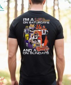 I’m A LSU Tigers On Saturdays And A Idaho State Bengals On Sundays T Shirt
