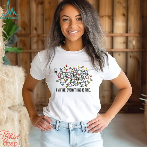 Im Fine Its Fine Everything Is Fine Christmas Sweatshirt