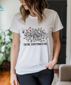 Im Fine Its Fine Everything Is Fine Christmas Sweatshirt
