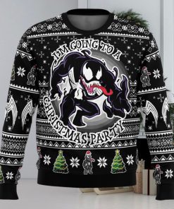 I’m Going to a Christmas Party Venom Ugly Christmas Sweater