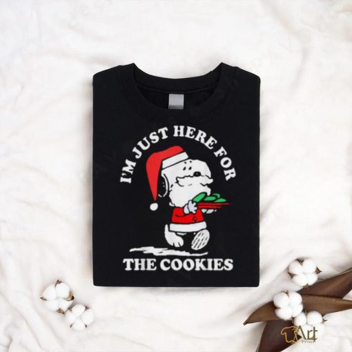 Im Just Here For The Cookies Christmas Shirt