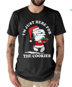 Im Just Here For The Cookies Christmas Shirt