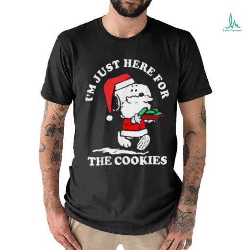 Im Just Here For The Cookies Christmas Shirt