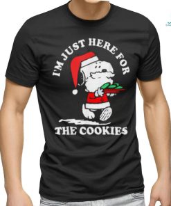 Im Just Here For The Cookies Christmas Shirt