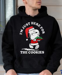 Im Just Here For The Cookies Christmas Shirt