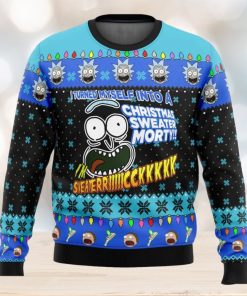 I’m Sweater Rick – Rick & Morty Ugly Christmas Sweater 3D All Over Printed Christmas Sweater