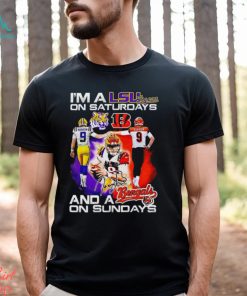 I’m a LSU Tigers on Saturdays and a Bengals on Sundays shirt