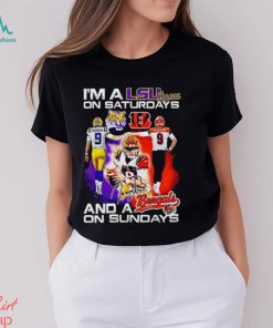 I’m a LSU Tigers on Saturdays and a Bengals on Sundays shirt