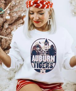 Image One Men's Auburn Tigers Orange Campus Scene T Shirt