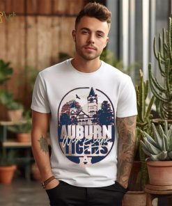 Image One Men's Auburn Tigers Orange Campus Scene T Shirt