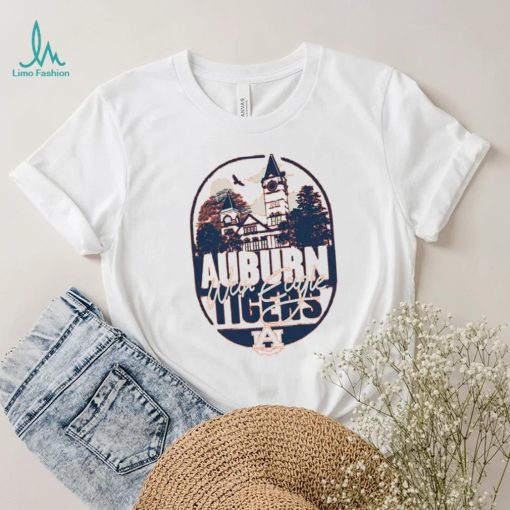 Image One Men’s Auburn Tigers Orange Campus Scene T Shirt