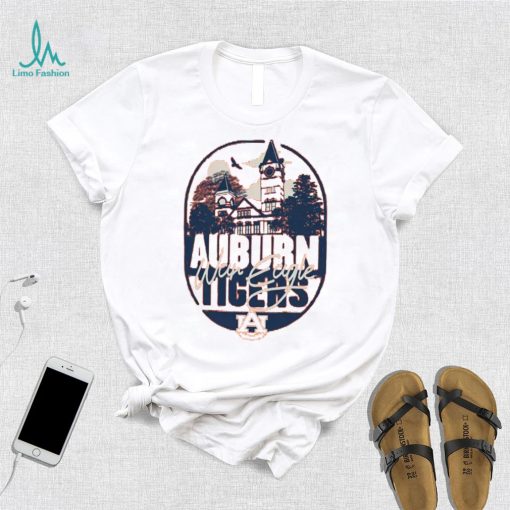 Image One Men’s Auburn Tigers Orange Campus Scene T Shirt