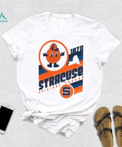 Image One Men's Syracuse Orange Ivory Vintage Lines T Shirt