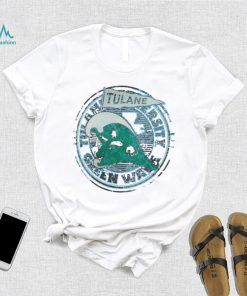 Image One Tulane Green Wave Distressed T Shirt