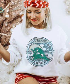 Image One Tulane Green Wave Distressed T Shirt