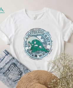 Image One Tulane Green Wave Distressed T Shirt