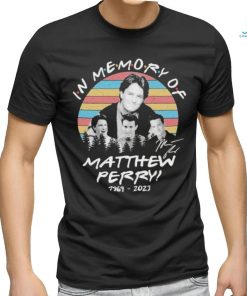 In Memory Of Matthew Perry 1969 2023 Signature Shirt