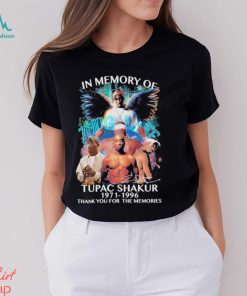 In Memory Of Tupac Shakur 1971 – 1996 Thug Life Thank You For The Memories Shirt