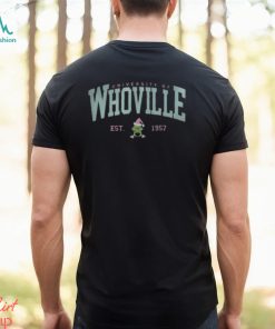 In My Grinch Era Shirt Sweatshirt Hoodie Mens Womens Double Sided Whoville Shirt