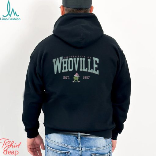In My Grinch Era Shirt Sweatshirt Hoodie Mens Womens Double Sided Whoville Shirt