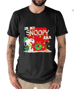 In my Snoopy era Merry Christmas shirt