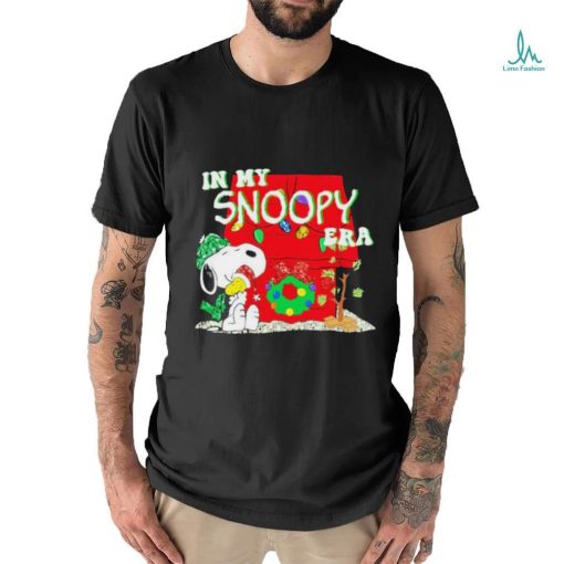 In my Snoopy era Merry Christmas shirt