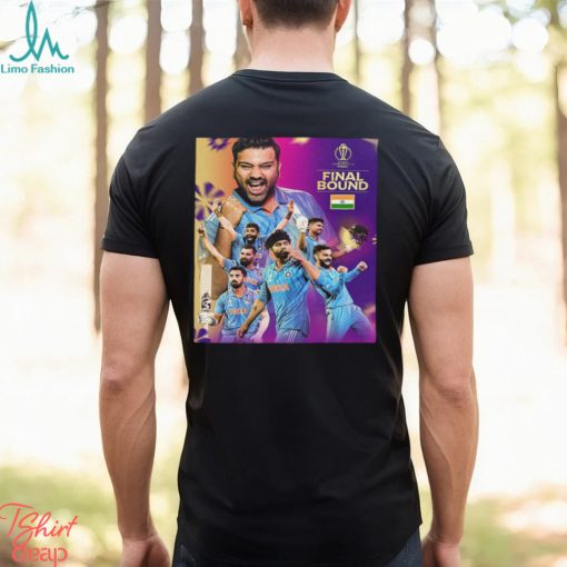 India Are Into The 2023 ICC Mens Cricket World Cup Final Bound Unisex T Shirt