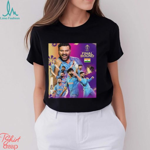 India Are Into The 2023 ICC Mens Cricket World Cup Final Bound Unisex T Shirt