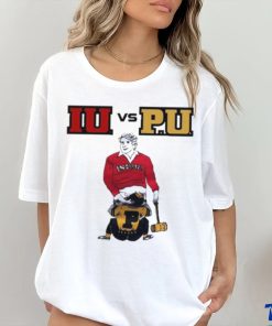 Indiana Edits Iu Vs Pu T shirt