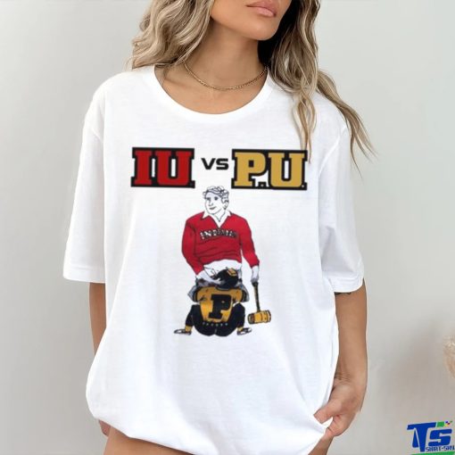 Indiana Edits Iu Vs Pu T shirt