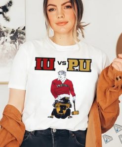 Indiana Edits Iu Vs Pu T shirt