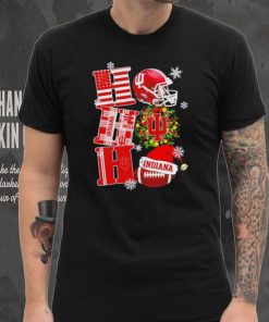 Indiana Hoosiers NCAA ho ho ho Christmas shirt